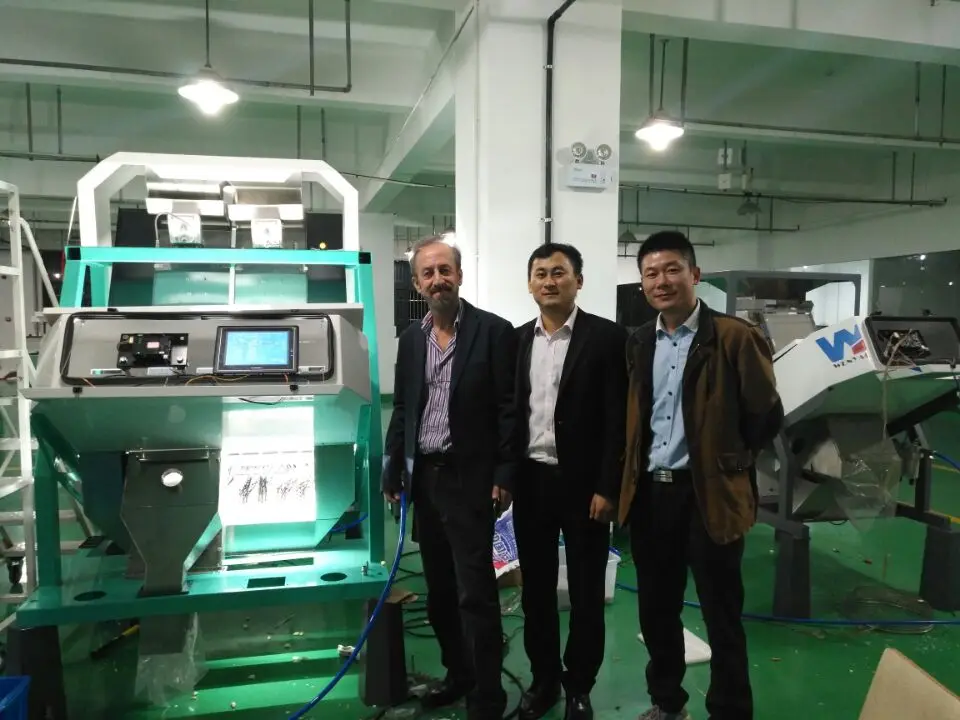 Black tea color sorting machine cheap price high accuracy green tea color sorter grading machine selection machine for industry