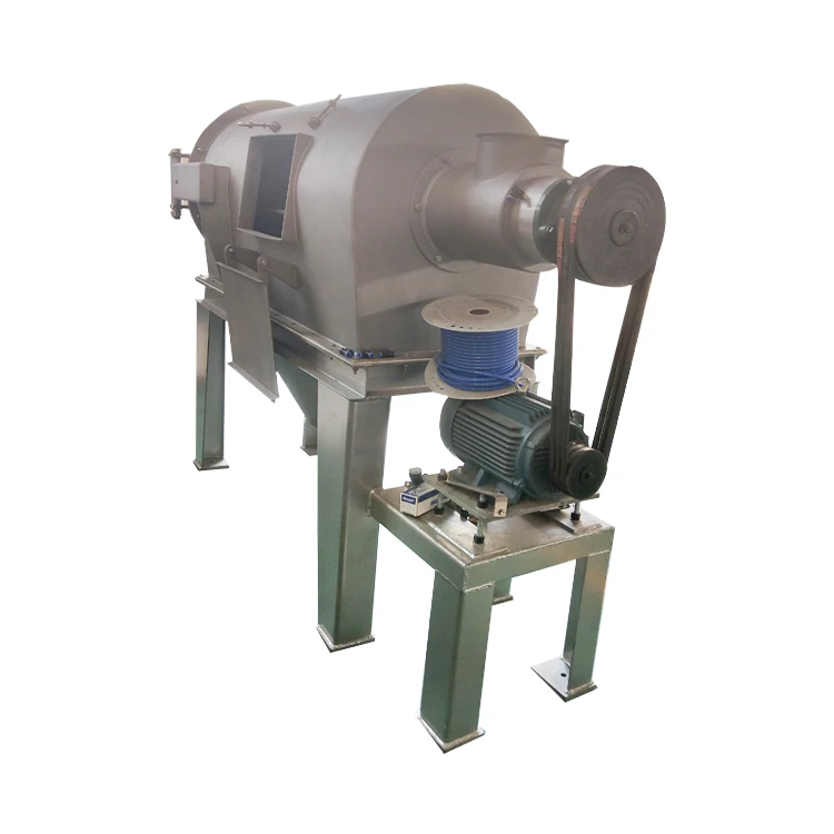 DZJX Horizontal chemical powder pigment screening air flow screen stainless steel centrifugal screen separator