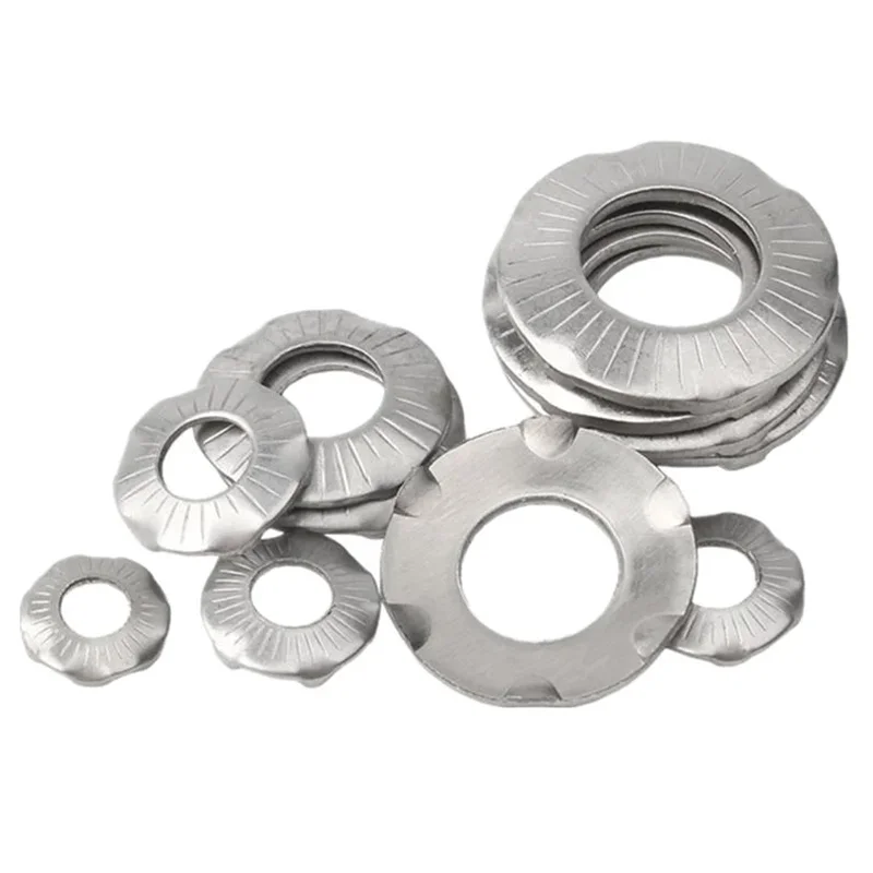 Factory supply carbon steel stainless steel grounding washers asme b18.22.1 DIN6795,M8,plain,zinc,decomet,passivated
