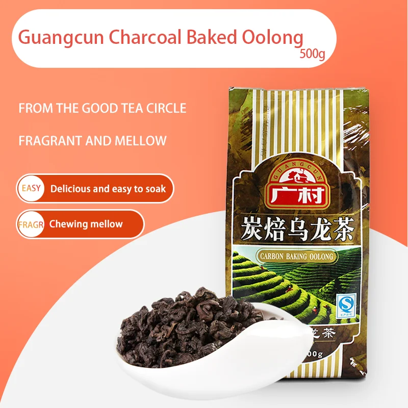Advanced Carbon Roasting Oolong Tea Raw Material For Milk Bubble Tea