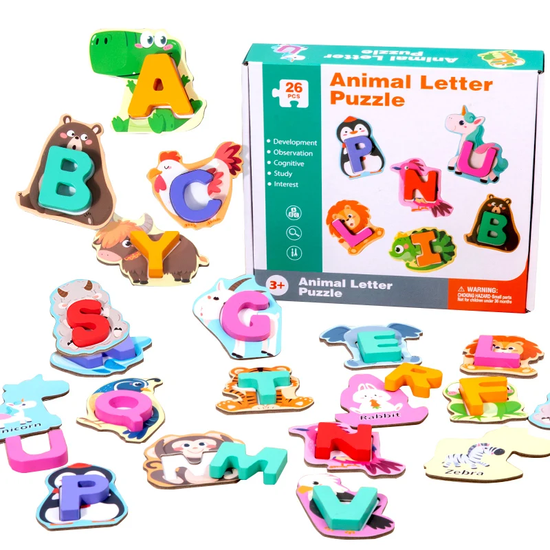 Игрушки развивающие с мультяшными животными