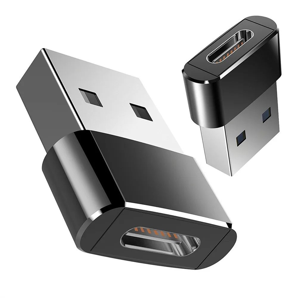 
USB A Male to Type C Female Charging Adapter, USB C to USB A Adapter 
