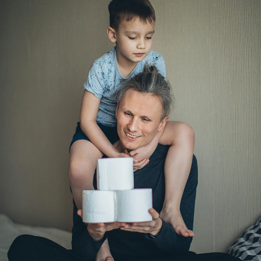 Organic Pure Wood Pulp Toilet Tissue Oem Toilet Paper Import Bathroom Tissue