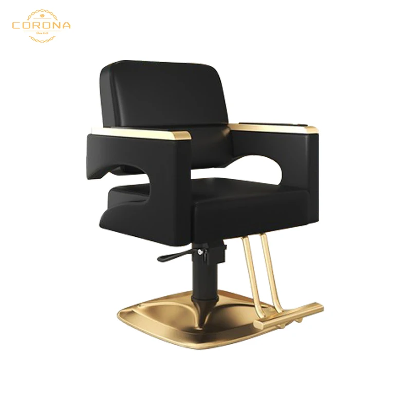 Wholesale Prsofesional Men All Black Barber Chair Frame Takara Belmont Salon Hairdressing Barber Chairs