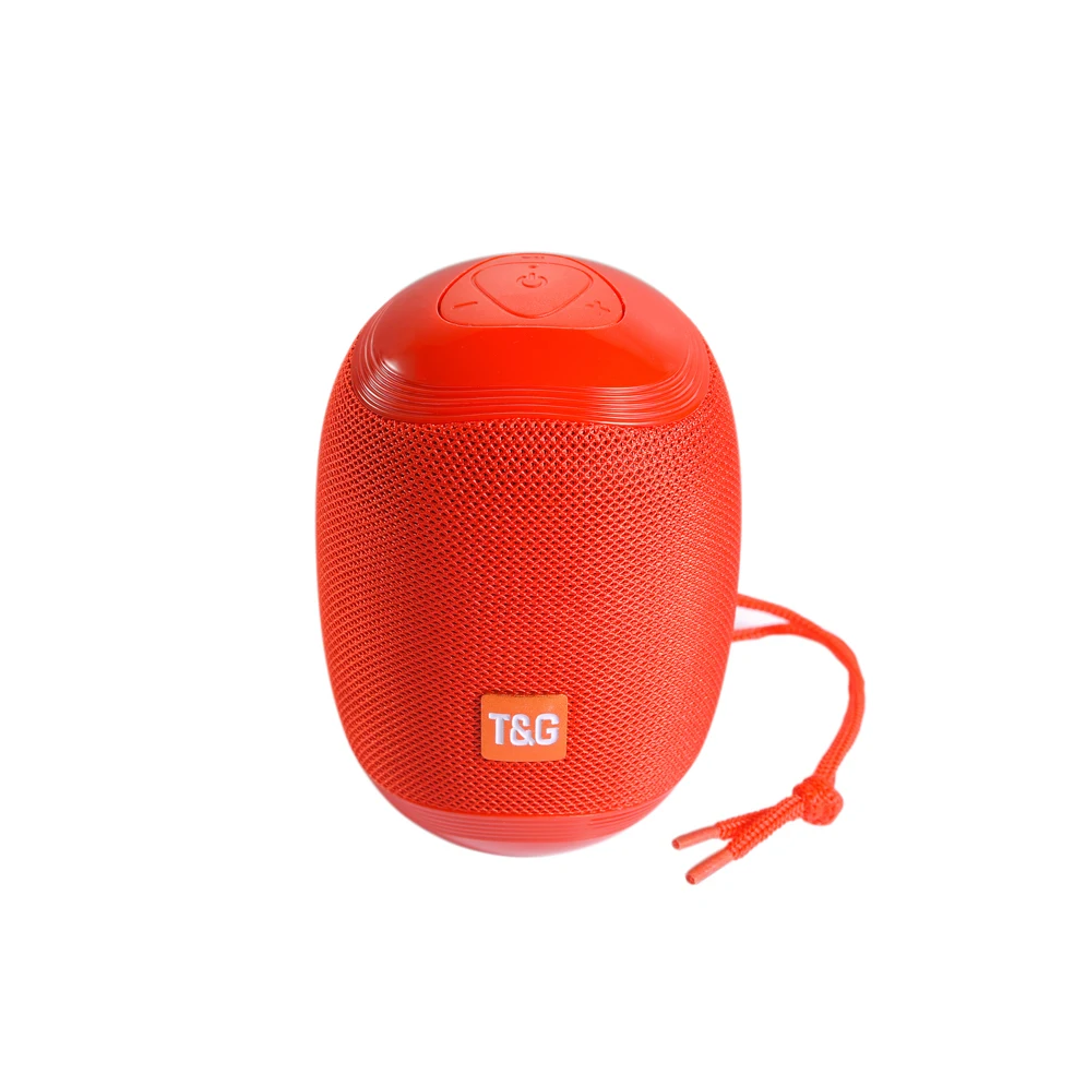 TG529 500mah Mini portable BT5.0 Speaker with USB TF card AUX FM radio player TWS function Outdoor Portable speaker with TF Card