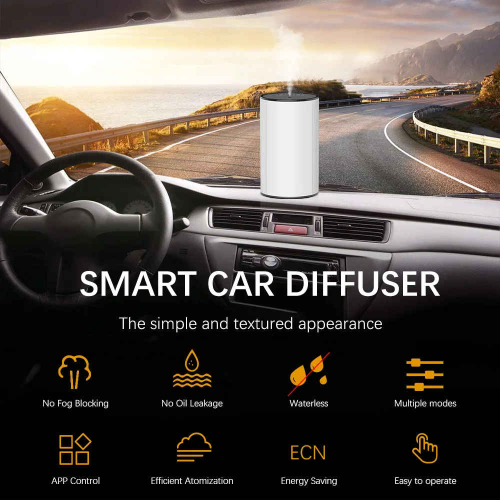 Trending Product 2024 Hygea 100% Organic Essential Oils Home Aromatherapy Mini Waterless Fragrance Perfume Car Oil Diffuser