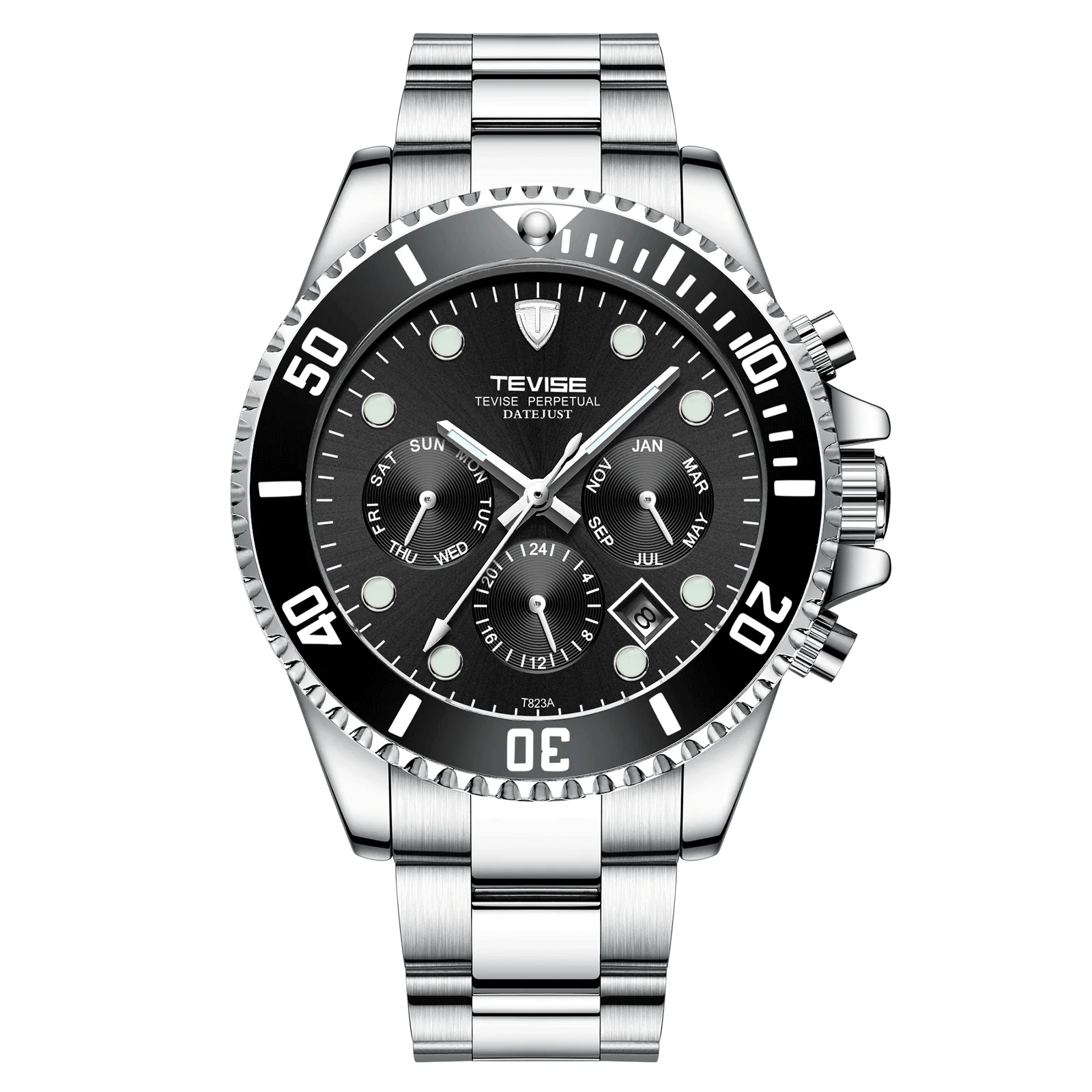 Multifunction atomatic  wristwatch online fastrack watches for men montre homme