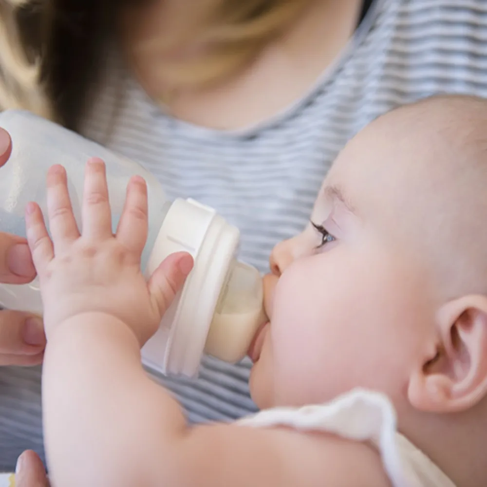 Classic BPA-Free Silicone Slow Flow Nipples, Anti Colic Baby Bottle Nipples Pack of 2