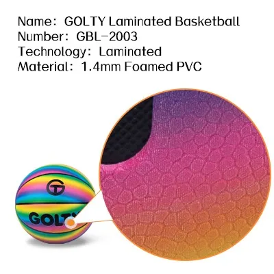 Wholesale Official size 7 basketball with logo basketball training PU laminated basketball