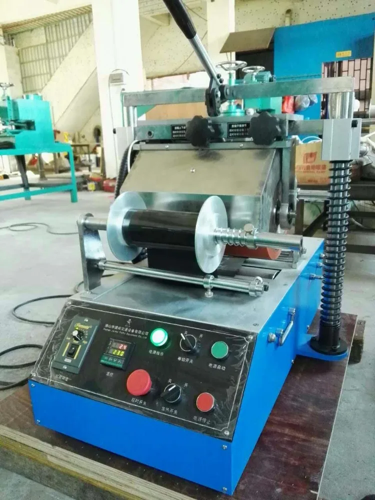 Thermal Transfer Foil Printing Machine for Aluminum Car Number Plate