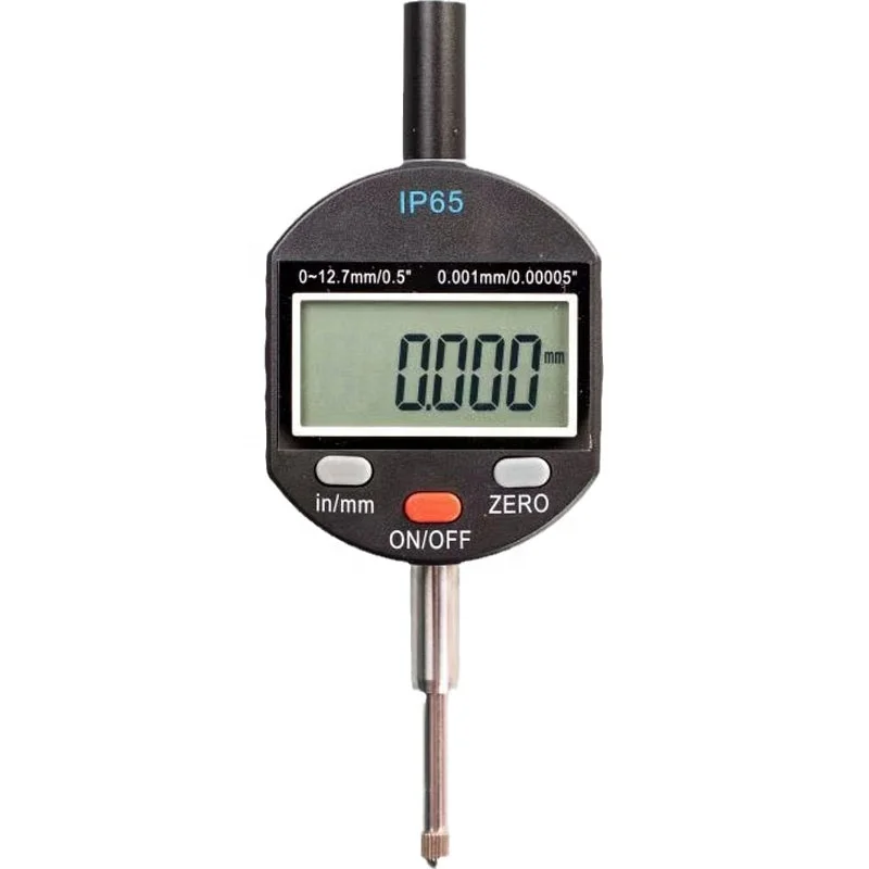 Типы цифровых функций IP65, тестовый индикатор с циферблатом 0-12,7-25,4-50-100 мм, точный 0,001 водонепроницаемый