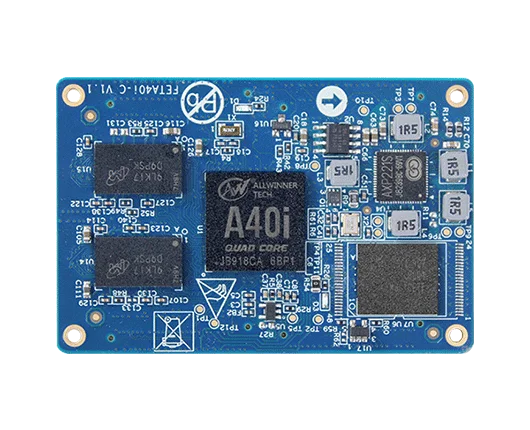 Industrial Grade Quad-core A40i som board for edge computing