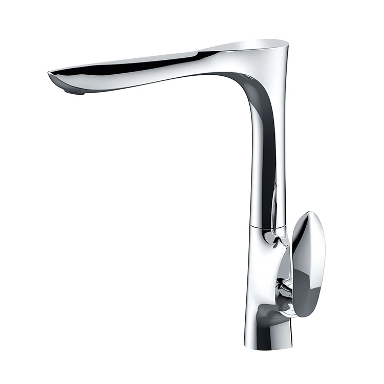 JIAEN Brass shower mixer 360 degrees Pull out kitchen faucet Single handle single hole Basin Faucet