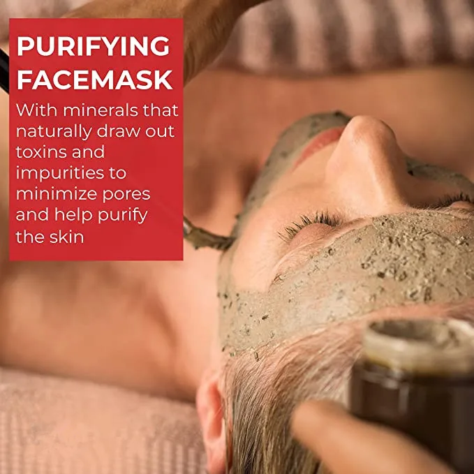 Indian healing clay mask for deep pore cleaning smooth face clay powder