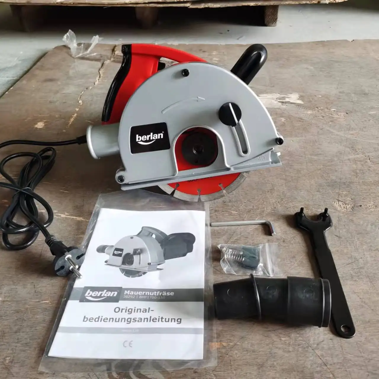 Ningbo Factory Wall Chaser Machine Slot Cutting Saw 1700W Blade Size 150mm  Power Tools