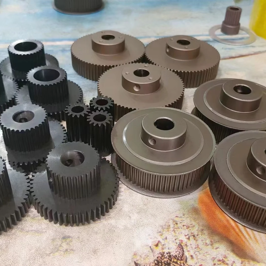 OEM Custom Gear CNC Machining Steel Helical Bevel and Pinion Industrial Gears Mechanical Parts
