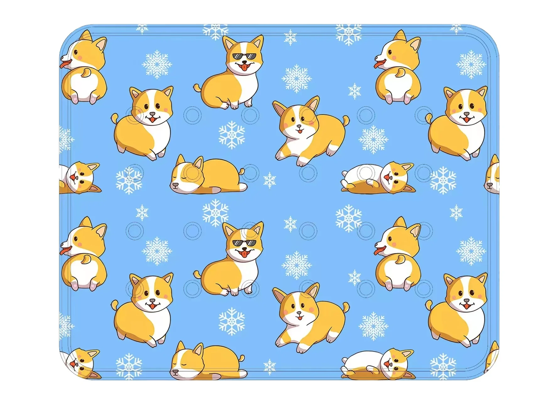 Summer Pet Ice Pad Cooling Gel Pad for Dogs and Cats Ice Nest for Small Animals