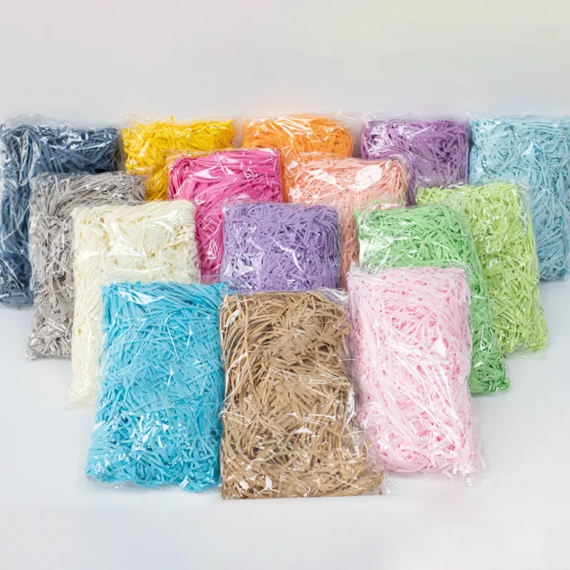 Wholesale Best Price Quality Cut Filler Shredded Paper tissue Packing For Gift Package Box