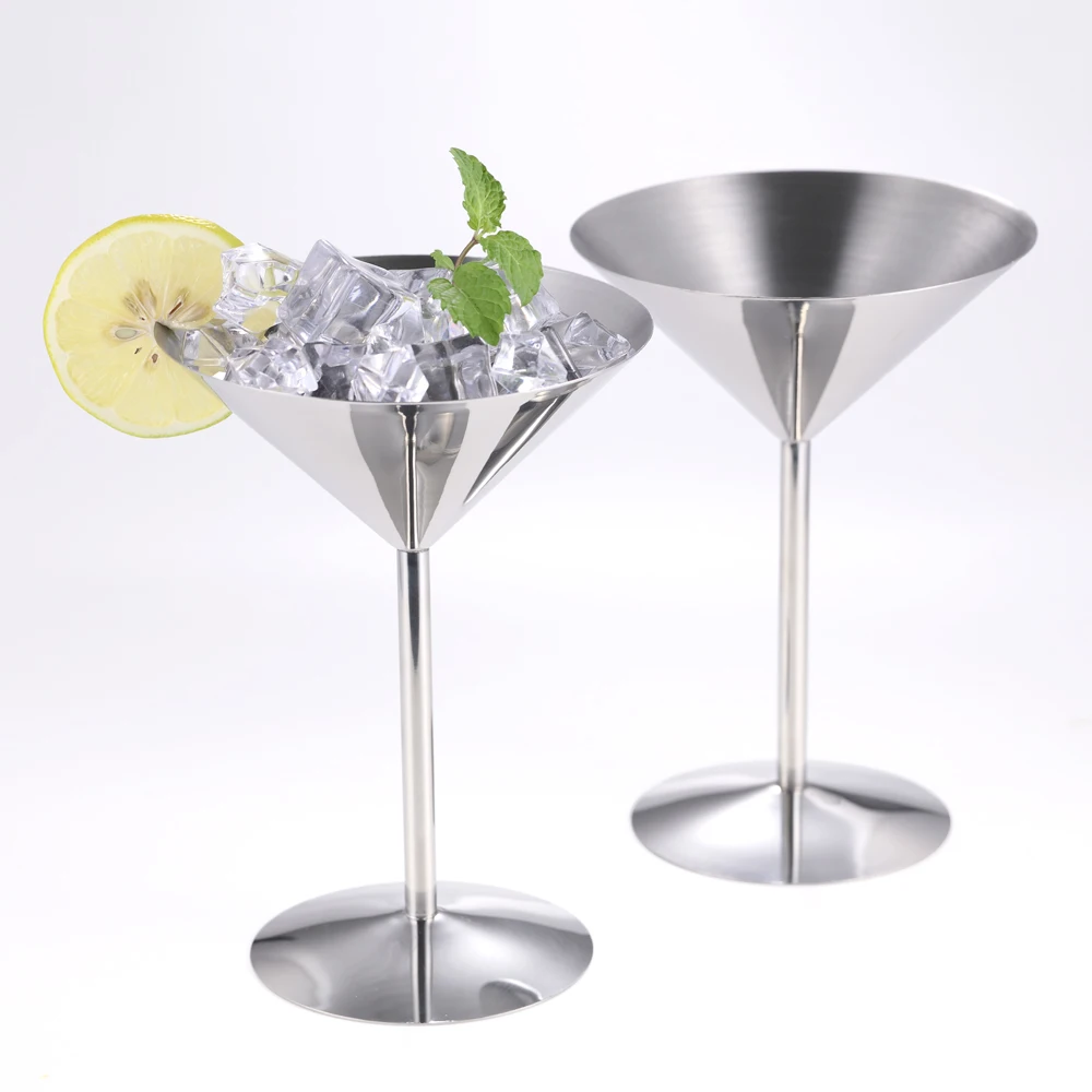 EFINE Champagne Flutes Martini Stainless Steel Goblet for Reusable for Party  Eco-Friendly