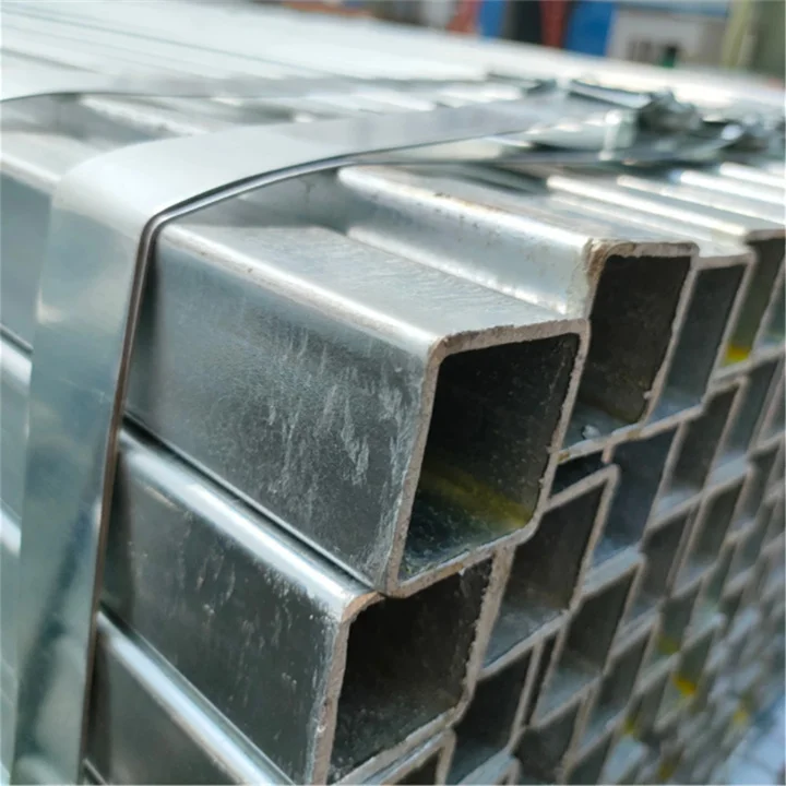 hot sell 50 x 50 rhs and shs galvanized carbon steel square iron pipe ms price list
