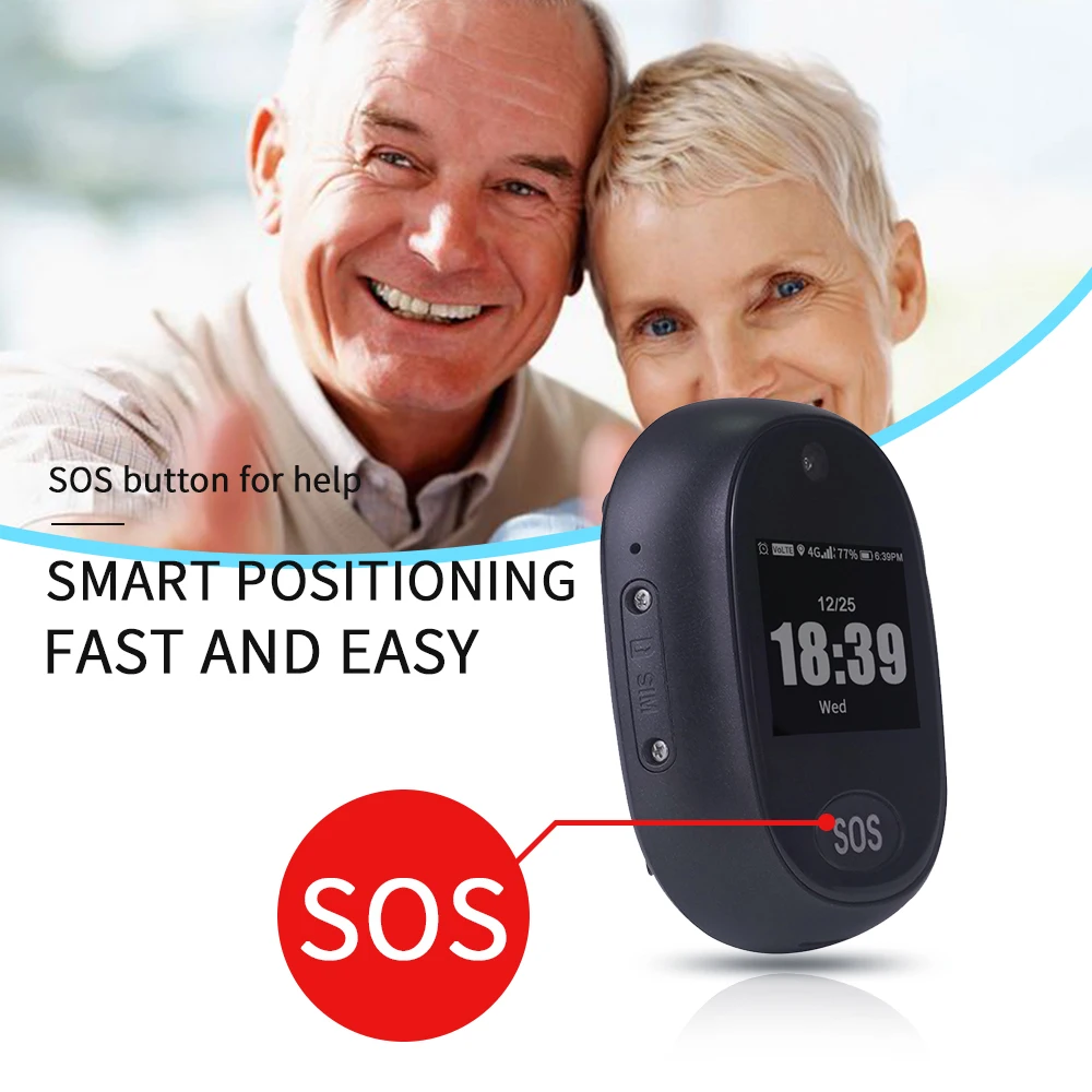 RF-V45 4G LTE 3G WCDMA 2G GSM 4G Mini GPS Pet Personal Tracker With Low Battery Alarm Talking Clock Waterproof Locator