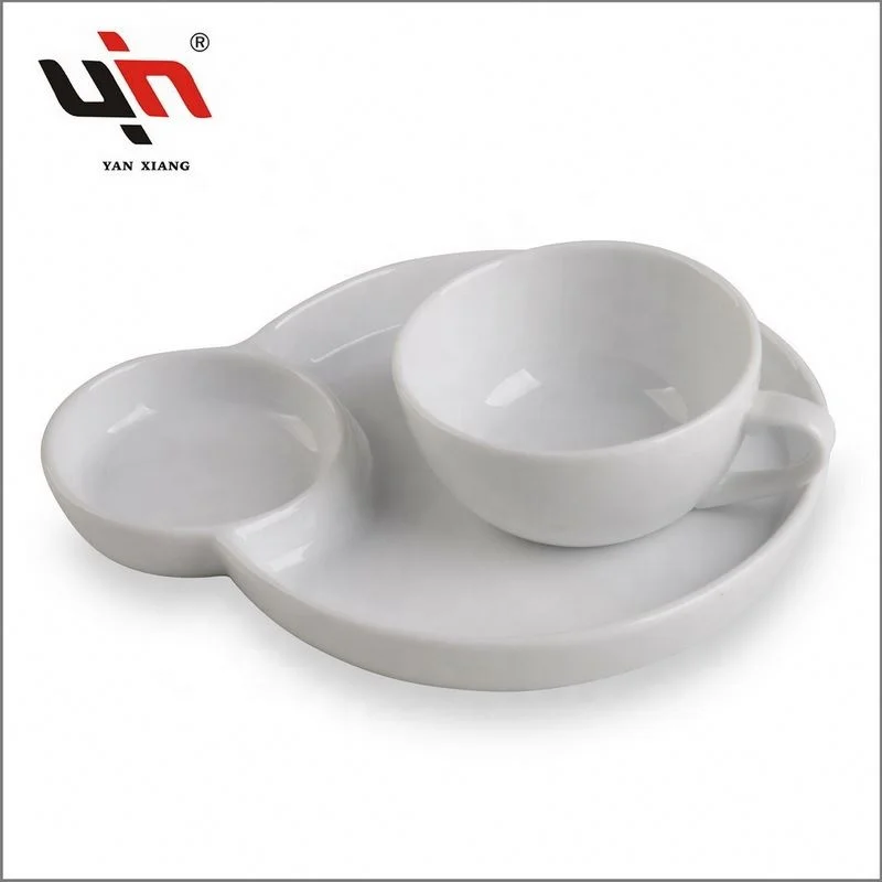 New Style Glazed Ceramic Mug Stoneware Coffee Tea Cup Plate Set For Home And Hotel Use