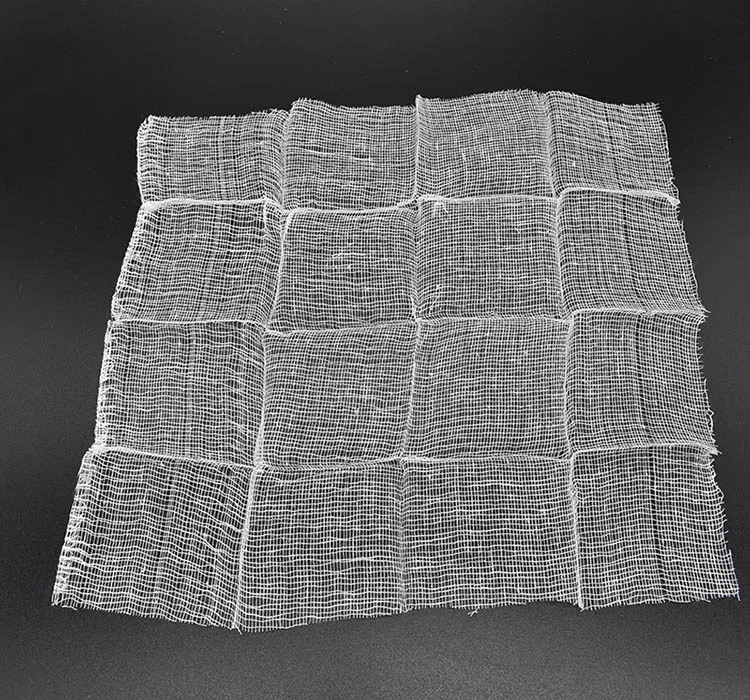 Surgical 100% Cotton sterile gauze swab compresse 30cmx30cm 16ply folded gauze