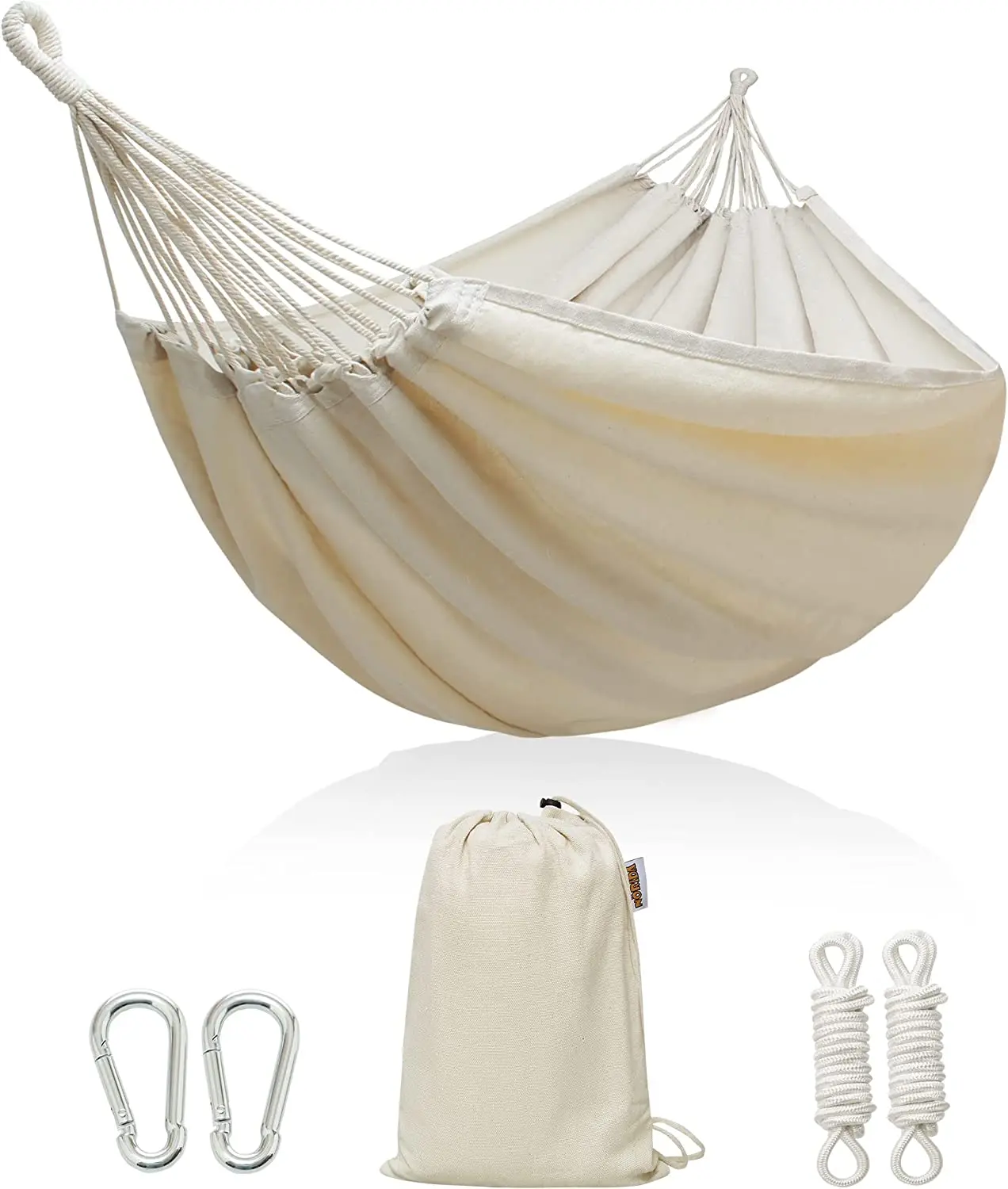 Hot Sale Costom Cheap Comfortable Easy Outdoor Beds Camping Canvas Travel Cotton  Hiking Garden Swing Hammock