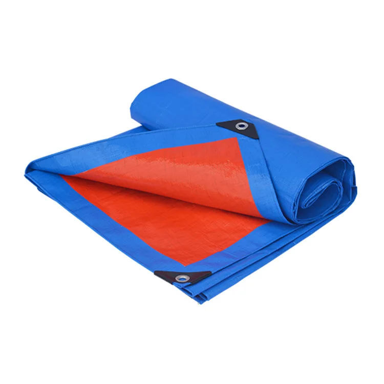 Poly Tarp 10x10m big size waterproof polyethylene tarpaulin for truck cover and cargo storage tarps pe tarpaulin