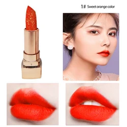 Factory direct own brand high quality painless lipstick wholesale custom vegetarian waterproof matte lipstick