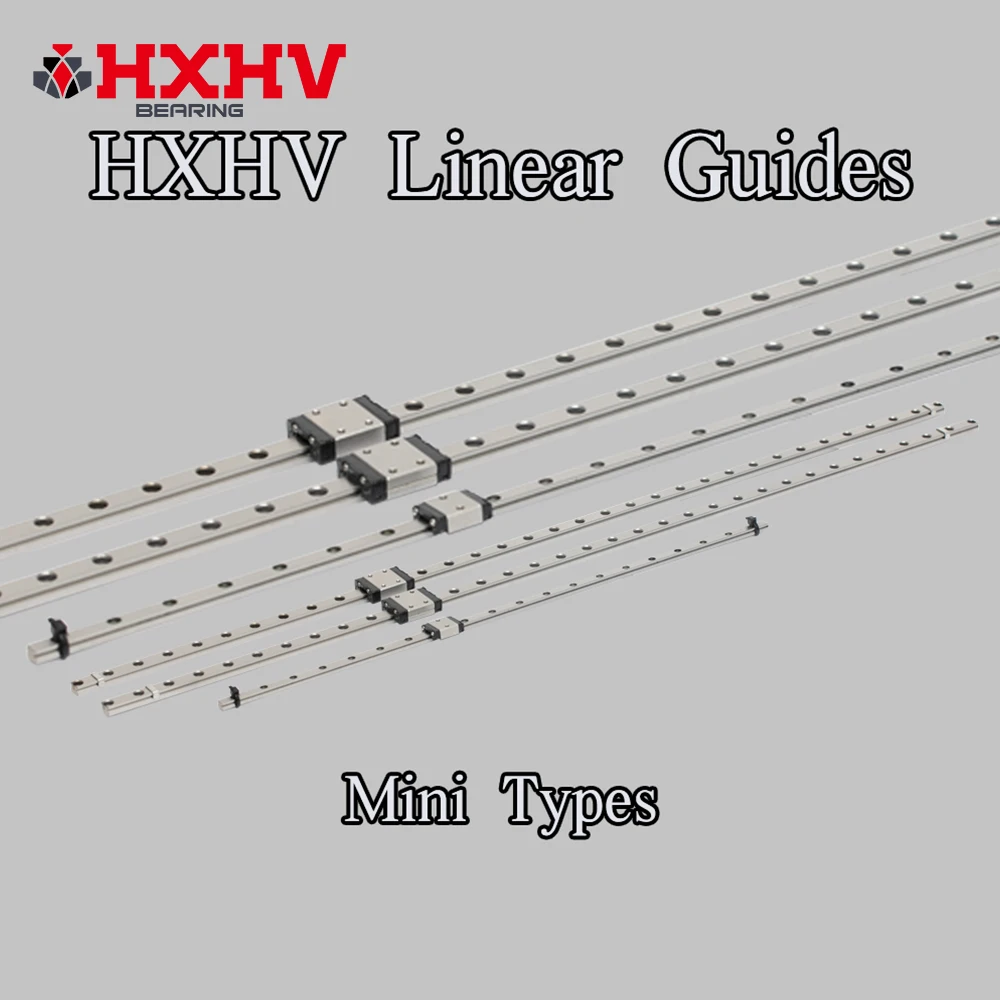 RGH55CA hxhv China cross roller caged linear needle guide ways guided6-100l carriages cnc