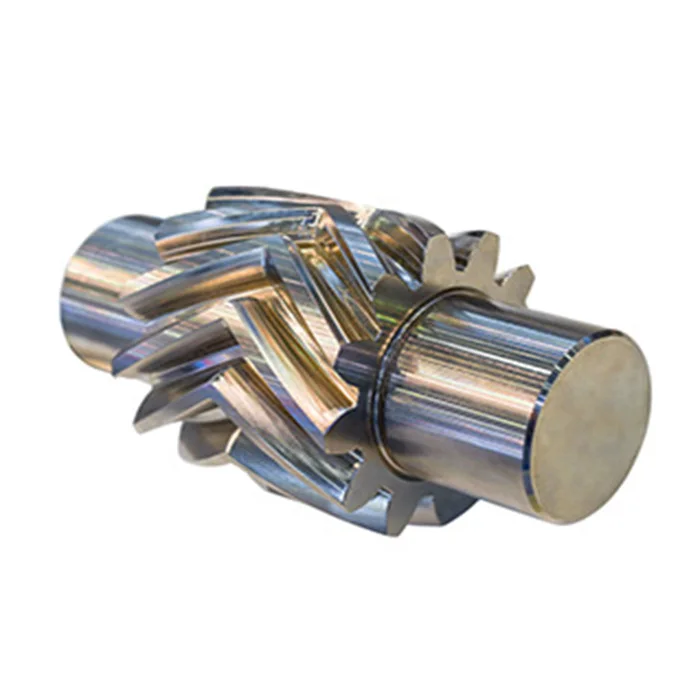 
Gear hobing China manufacturer custom titaherringbone gear 