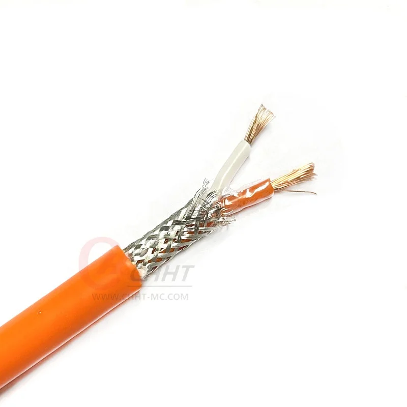 Manufacturer of S type silicon rubber insulation 2*24*0.2mm thermocouple wire cable