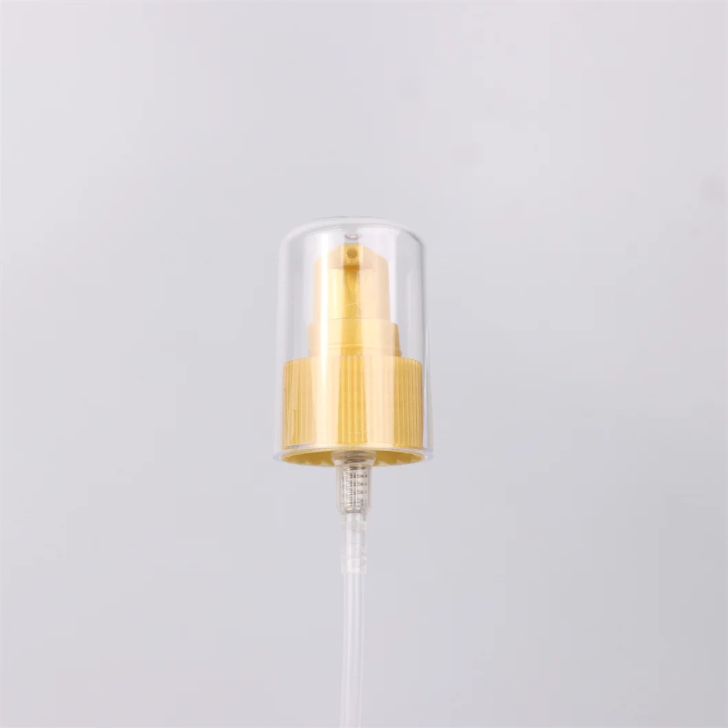 Full Cap Plastic Cream Pump Treatment Pump Lotion Dispenser Pump