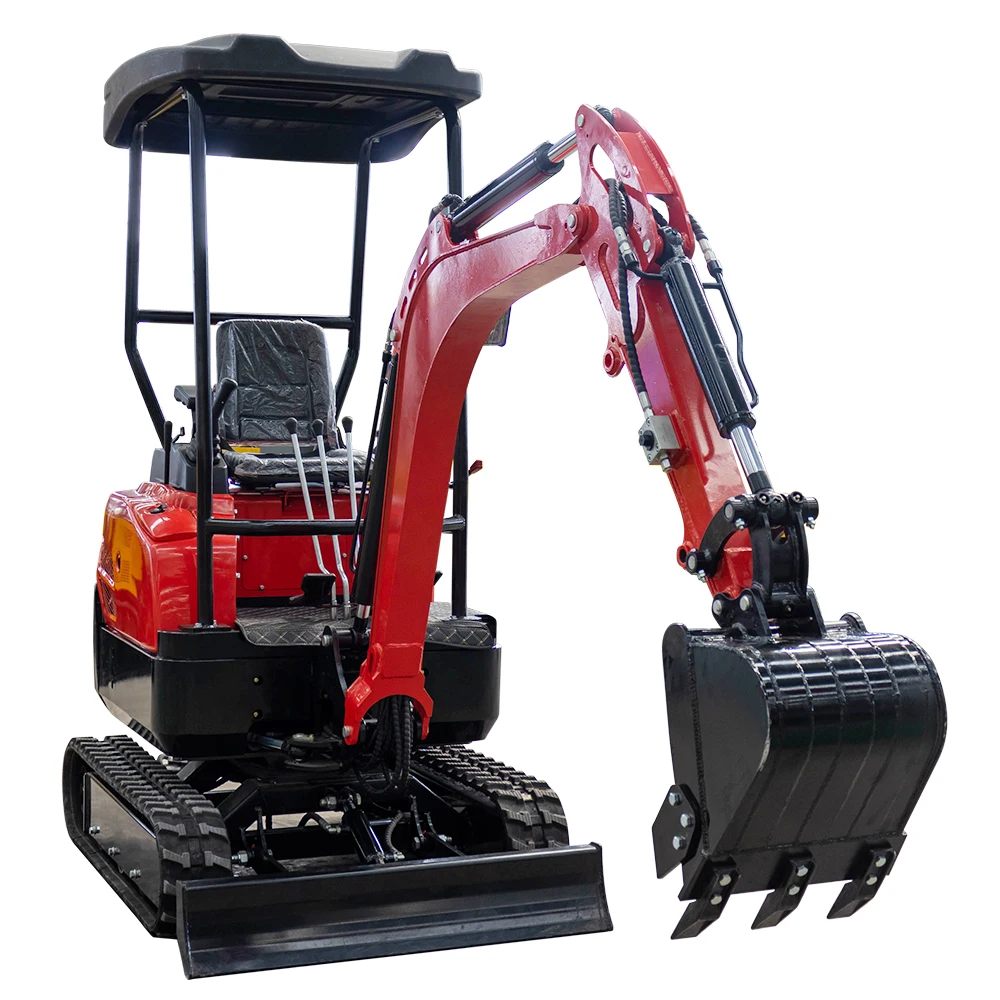 Excavator Mini Digger Machine Minibager 1800kg 1.8 Ton Pelle Mini Excavator