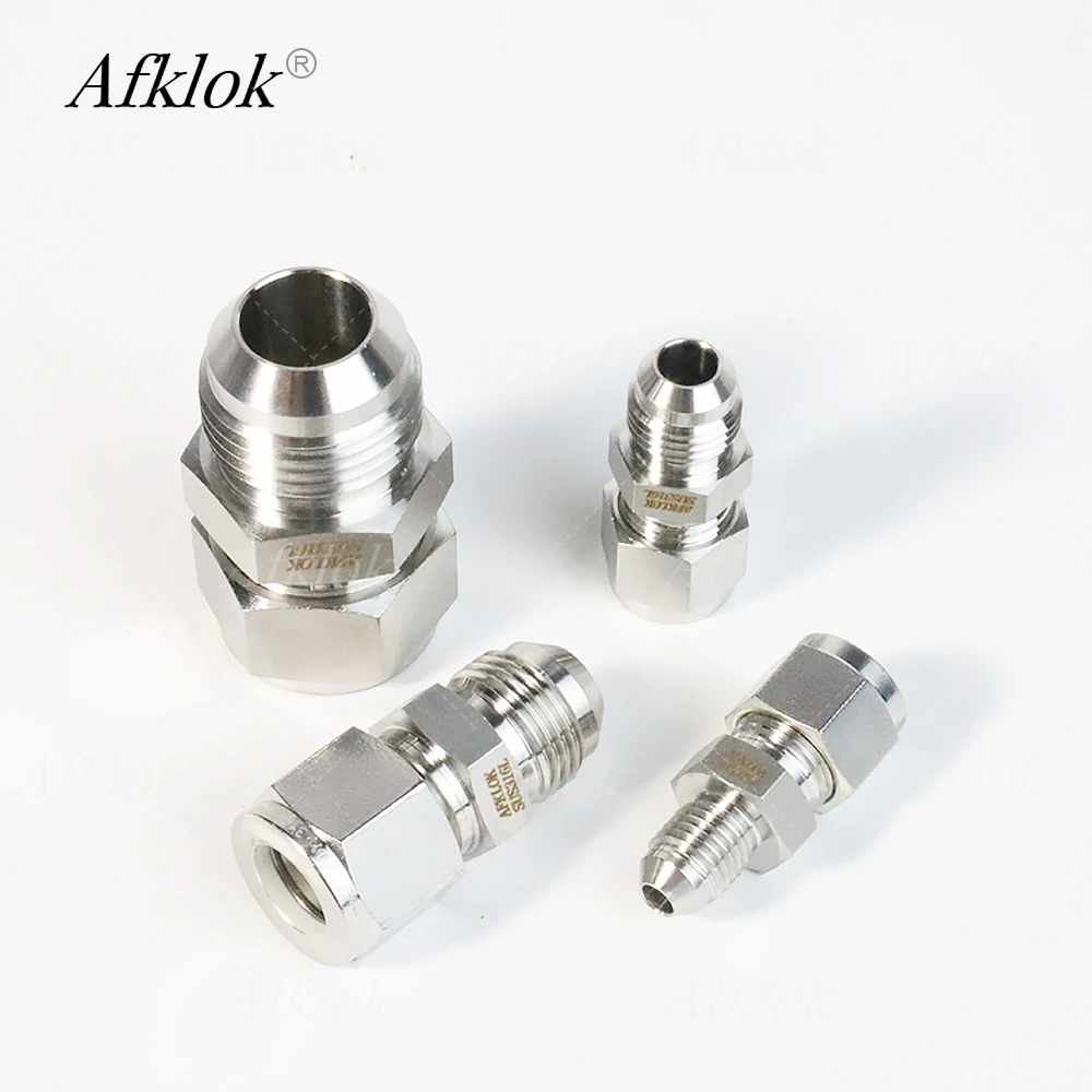 AN Union Stainless Steel 316L 1/4in~3/4in Ferrule for Tube Flare 3000psi OEM ODM Pipe Fittings