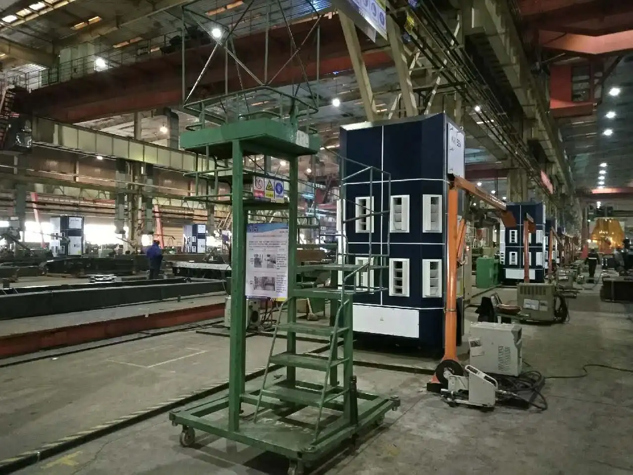 Центральная система удаления пыли, башня очистки воздуха