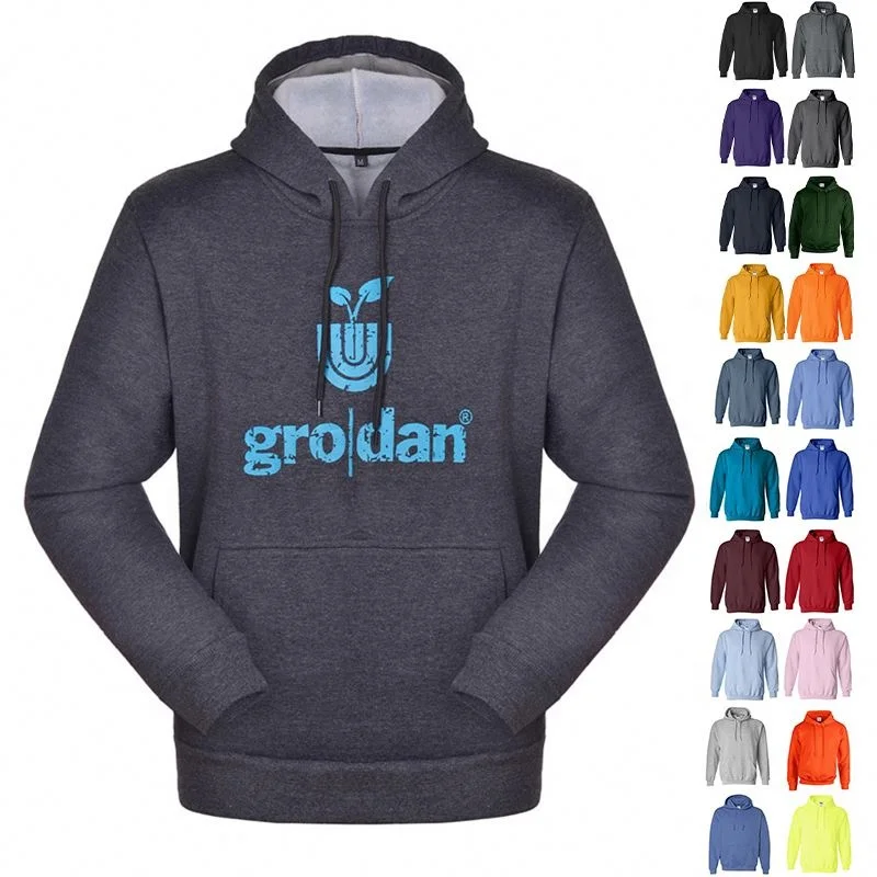 
custom unisex embroidery Cotton Polyester pullover hoodie printing sweatshirt fleece hoodies 
