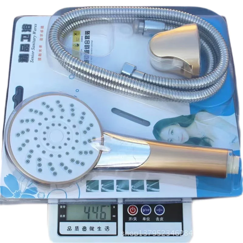 Whole Set  Shower Hose Plastic Hand Shower Head Shower Hand Set