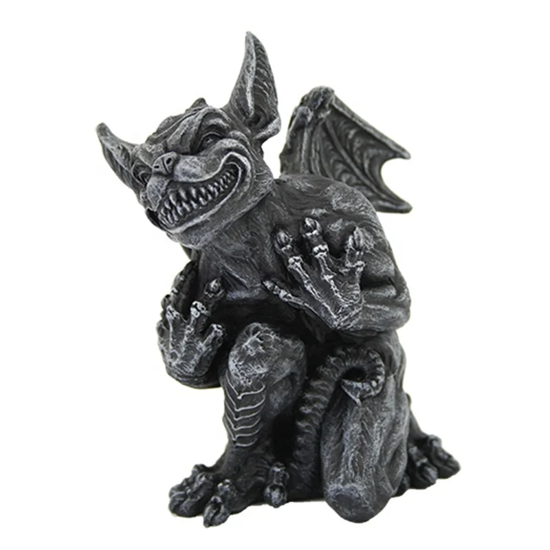 
life size hand casting animal bronze Gargoyle Statue Demon sculpture 