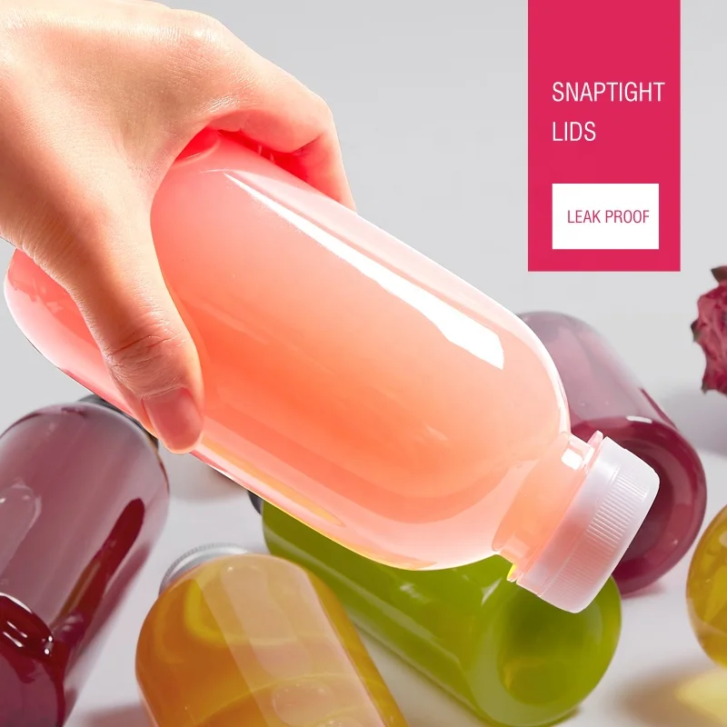 
Ins stylish milk tea shop use 250ml pet bottle juice bottle high transparency PET bottle 