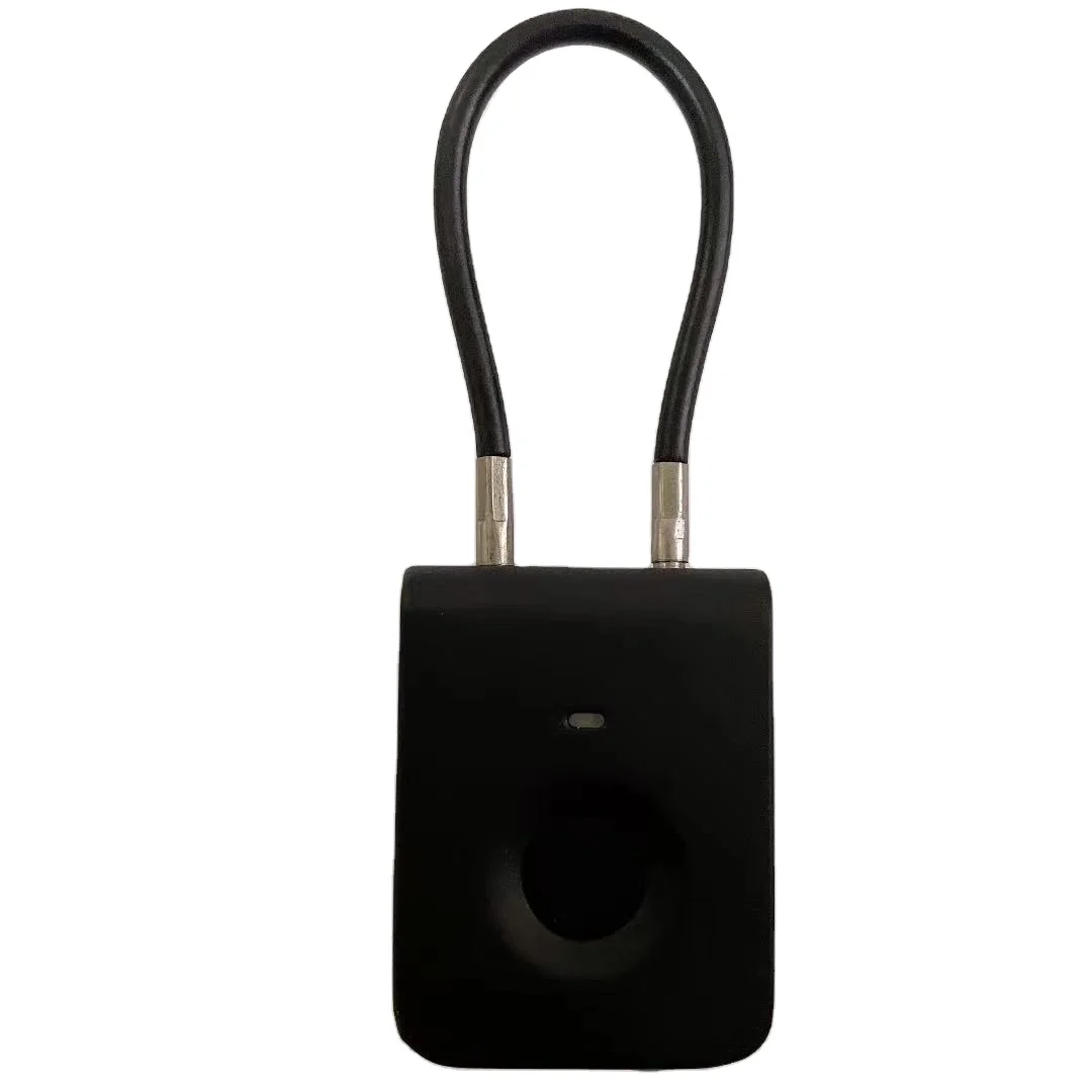 32mm Fingerprint padlock good quality anti-theft usb charging smart luggage lock