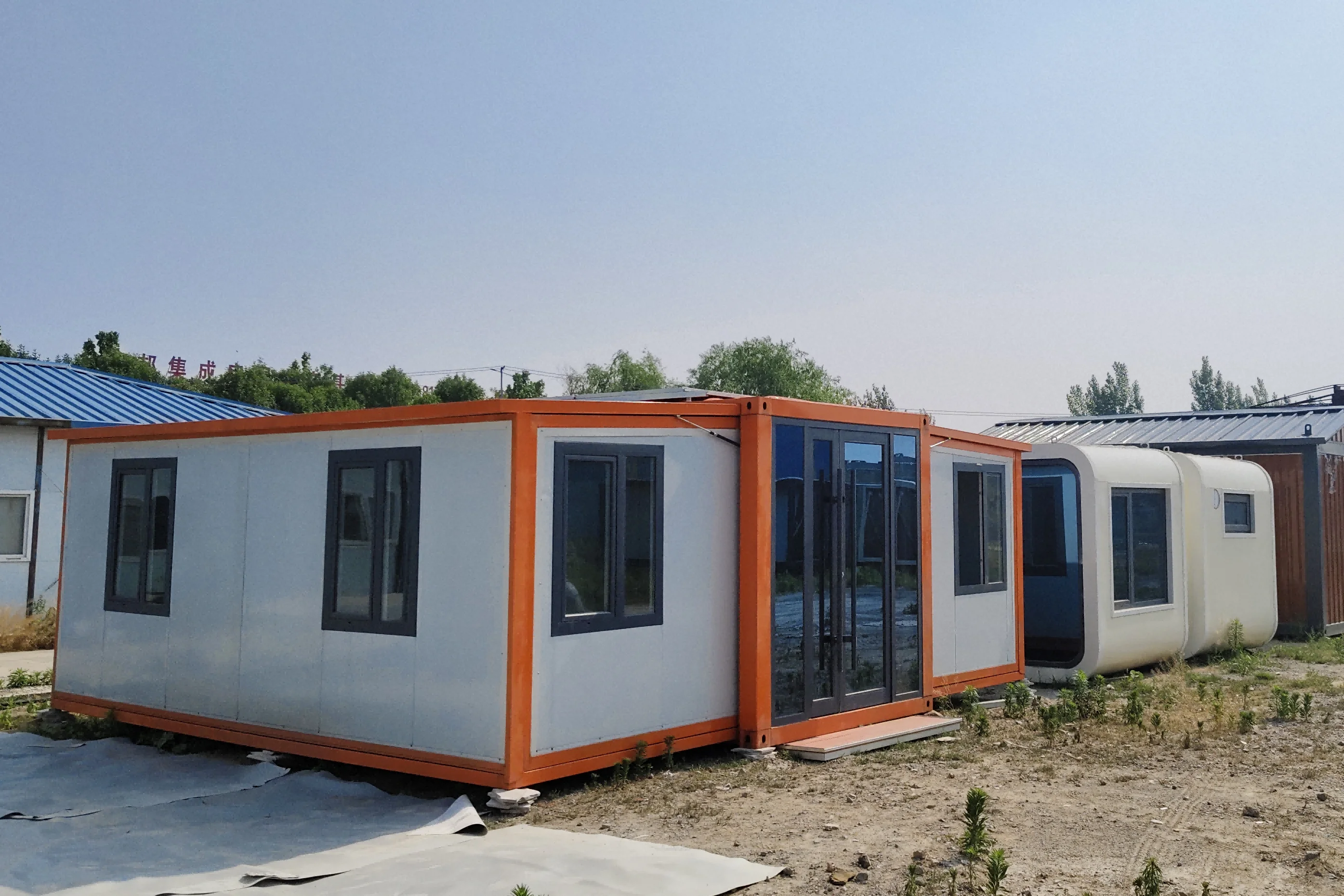 Modern Steel Structure Sandwich Panel Prefabricated House Steel Frame Carport for Living Room at an Price