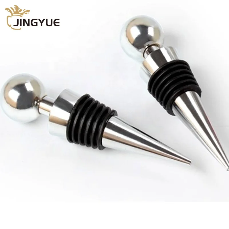 Wholesale Personalized Manufacturer Low Price Stainless Steel Wine Bottle Stopper for Home Hotel Bar Party