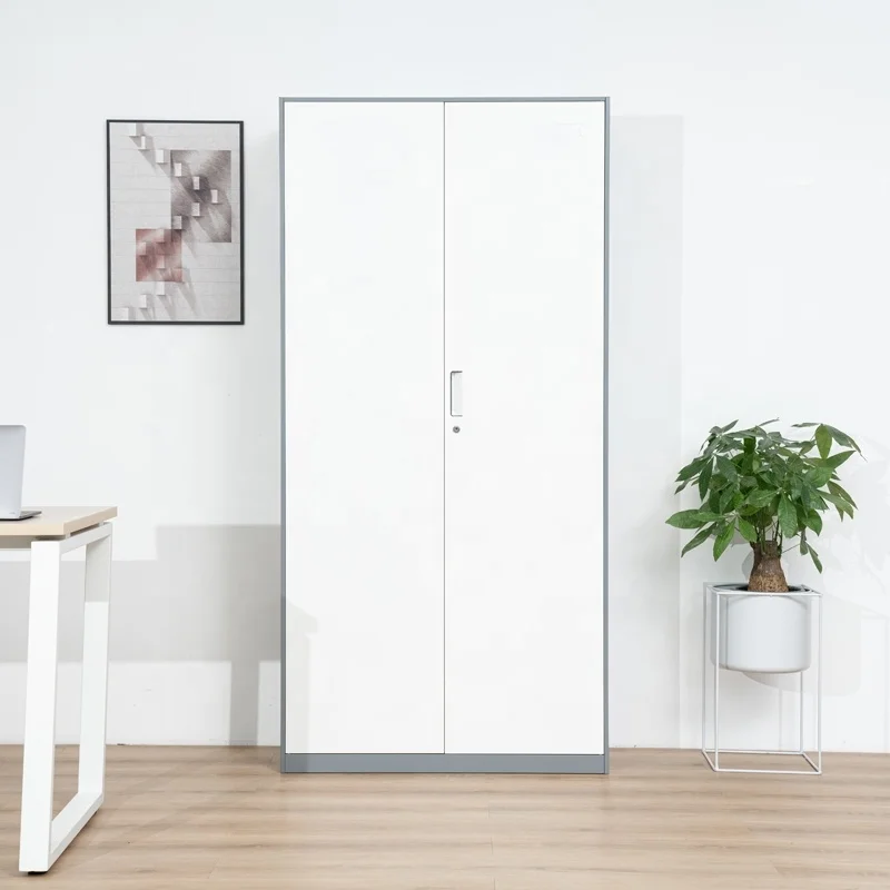 Wholesale Locking Home Office Glass Door Filing Storage Metal Cabinets with Adjustable Shelves Steel Cupboard