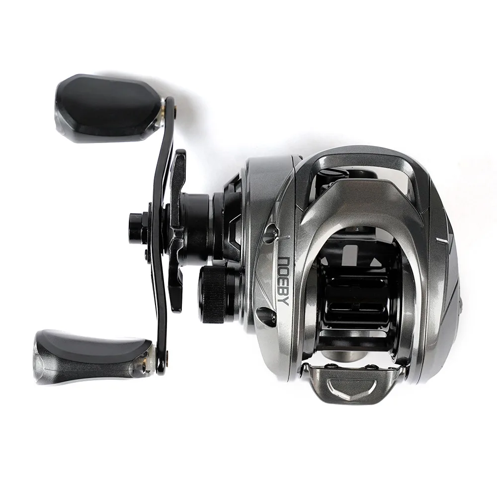 Button Magnetic Braking System 10+1 Double Shielded Stainless Steel Ball Bearings Baitcaster Reel