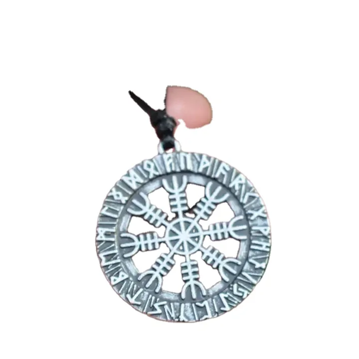 Vegvisir Necklace Viking Compass Norse Runes Pendant Vikings Protection Amulet Jewelry Norse Mythology