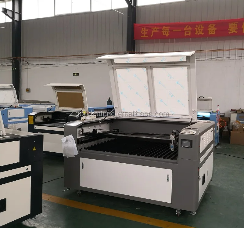 CO2 Laser Engraving Mixed Machine for Cutting and Engraving 2mm Stainless Steel and Nonmetal Materials 300W 500W SLW Tube RUIDA