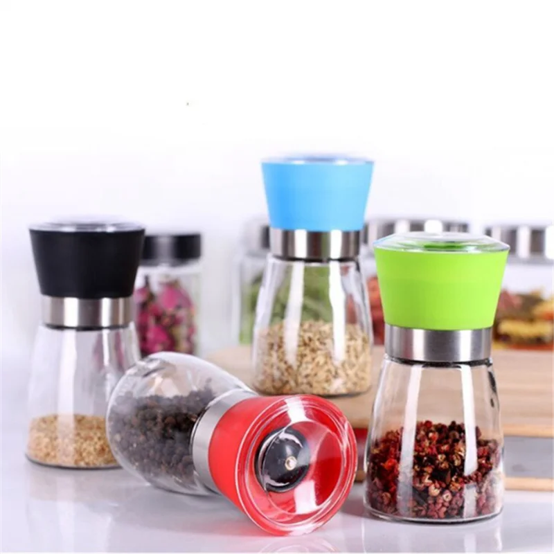 shanghai factory high quality salt pepper spice grinder mill 170ml
