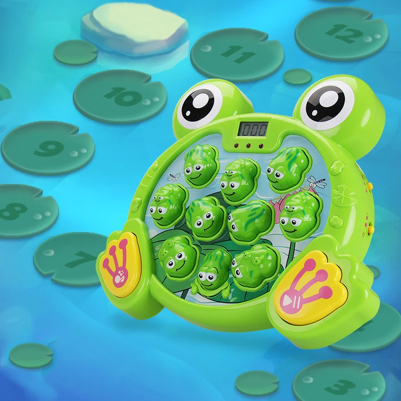  Новейшая игрушка в форме лягушки молоток для младенцев игра детские развивающие
